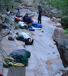 Camp 2 ledges