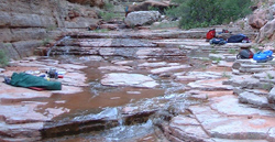 Ledges we camped on